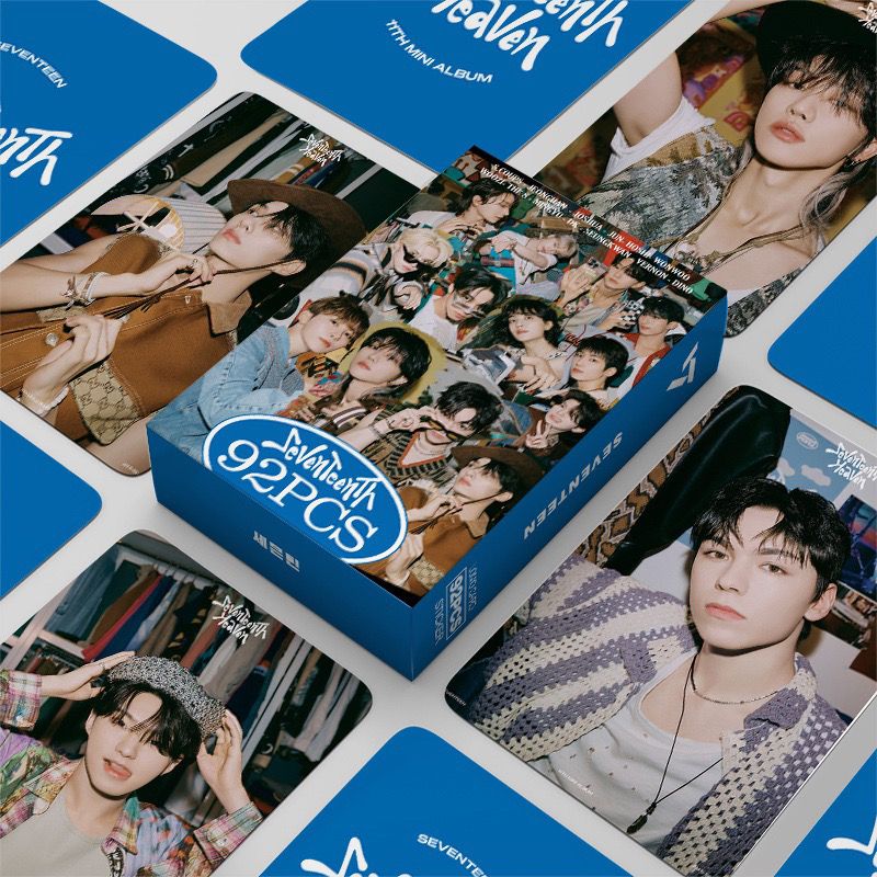 SEVENTEEN SeventeenTh KITS 92 PIECES (60 PHOTOCARDS + 32 ADHESIVES