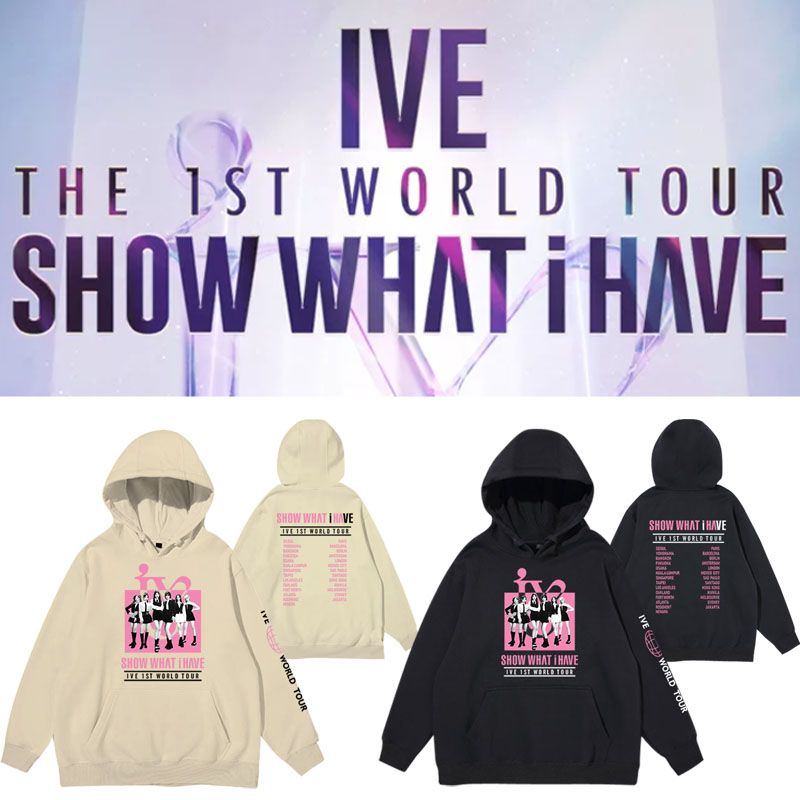 IVE MERCH 1st WORLD TOUR “ Show what I have” HOODIE – PLANET STORE
