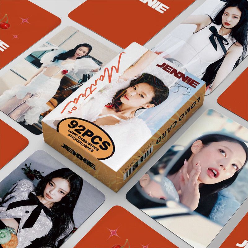 PHOTOCARDS JENNIE MANTRA + STICKERS (92 PCS) – PLANET STORE