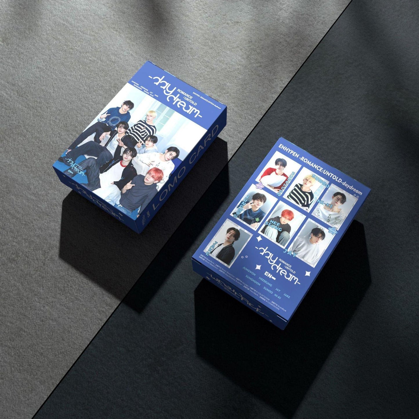 PHOTOCARDS ENHYPEN ROMANCE : UNTOLD DAYDREAM 55 STÜCK