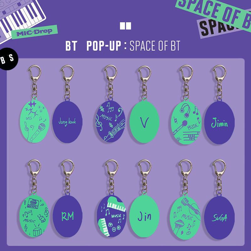 ★BTS KEYRING SET 7人 SOLO BTS MERCH SET OF 7 POP UP KEYRINGS – PLANET STORE