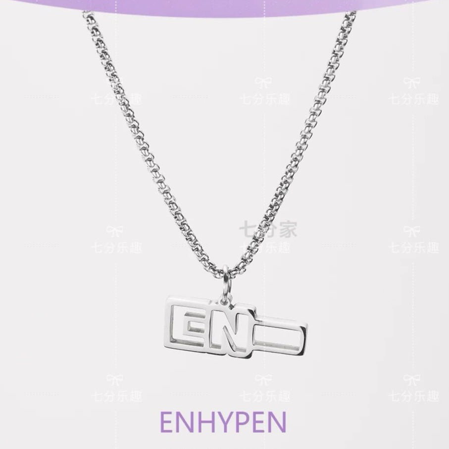 ENHYPEN NECKLACE STAINLESS STEEL – PLANET STORE