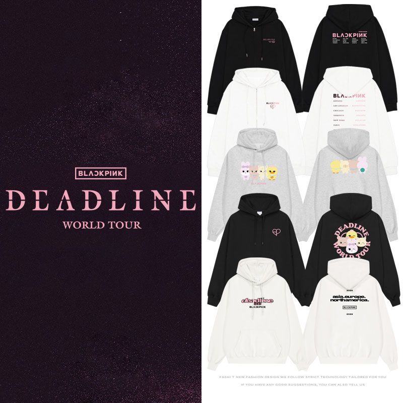 BLACKPINK DEADLINE TOUR HOODIES – PLANET STORE