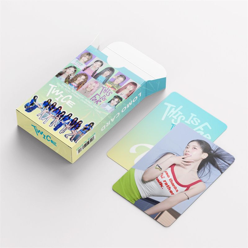 PHOTOCARDS TWICE DIES IST FÜR 92 STÜCK (60 Fotokarten + 32 Sticker)
