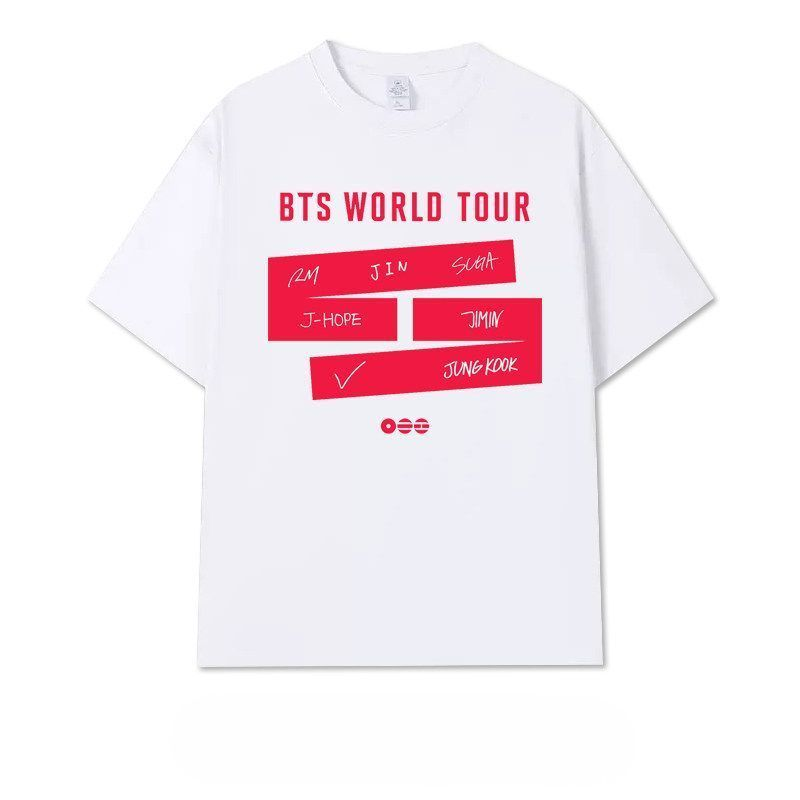 BTS WORLD TOUR 2026 T-SHIRTS 100 % BAUMWOLLE