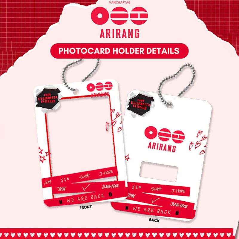 BTS CARD HOLDER ARIRANG – PLANET STORE