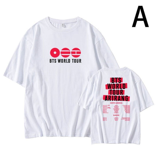 BTS WORLD TOUR 2026 ARIRANG T-SHIRTS 100% COTTON