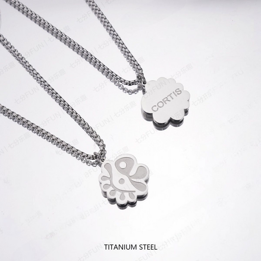 CORTIS NECKLACE TITANIUM STEEL + 3 assorted photocards