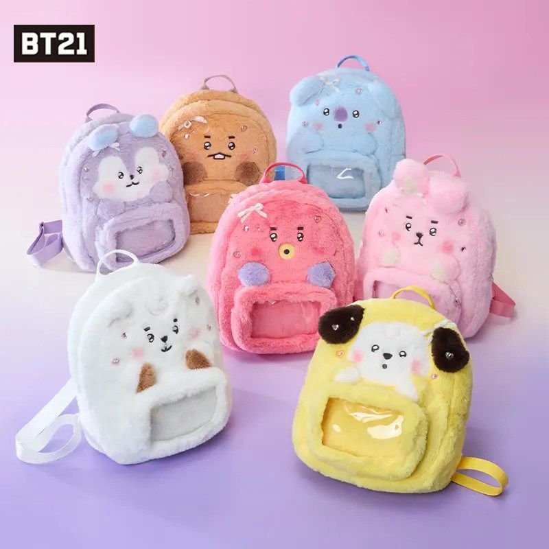 MINI BACKPACKS BT21 BTS (All Characters) – PLANET STORE