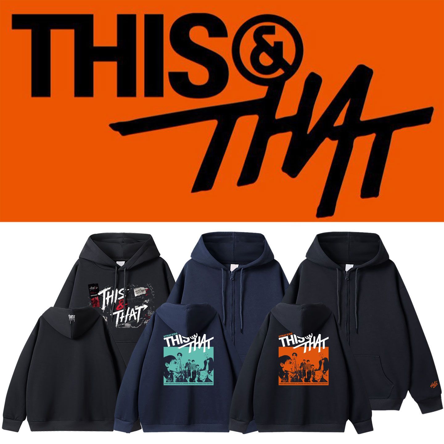 STRAY KIDS THIS&THAT HOODIES – PLANET STORE