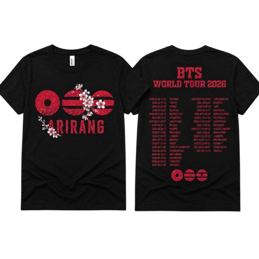 BTS ARIRANG T-SHIRT 100% COTTON