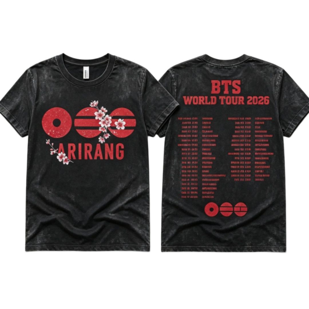 BTS ARIRANG T-SHIRT 100% COTTON