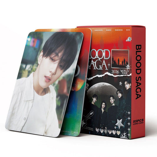 PHOTOCARDS ENHYPEN BLOOD SAGA 55 PCS