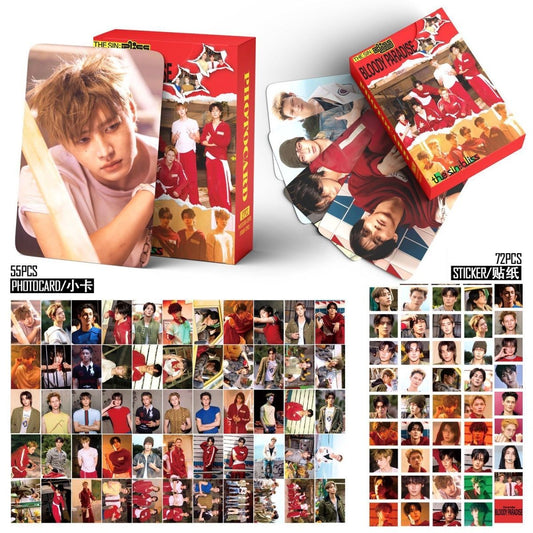PHOTOCARDS ENHYPEN THE SIN: BLISS 127 PCS (55 Photocards + 72 Stickers)