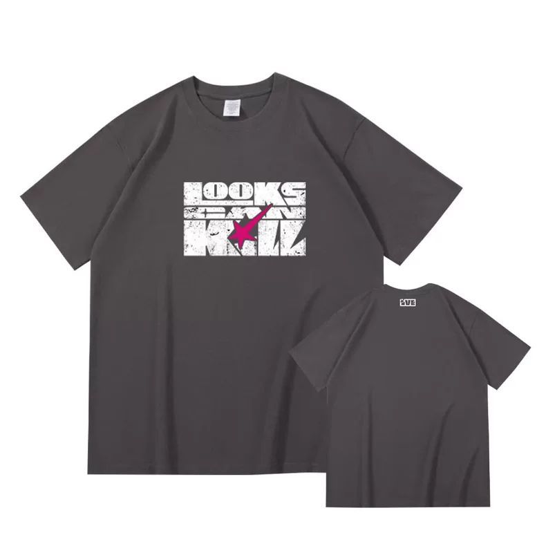 IVE TSHIRTS LOOKS CAN KILL 100% COTTON