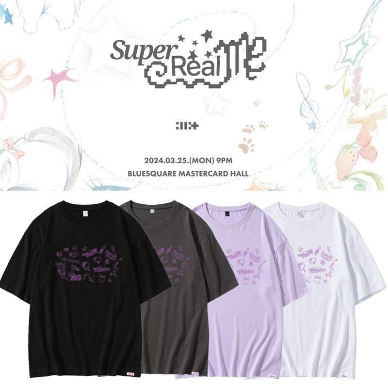 ILLIT SUPER REAL ME T SHIRT 100% COTTON – PLANET STORE