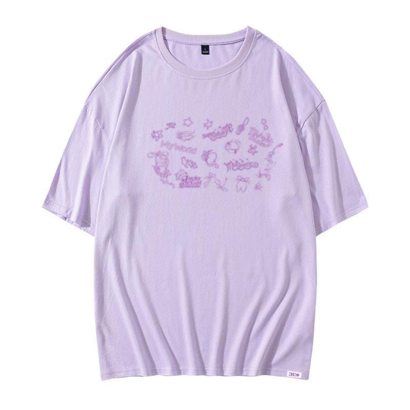 ILLIT SUPER REAL ME T-SHIRT 100% BAUMWOLLE