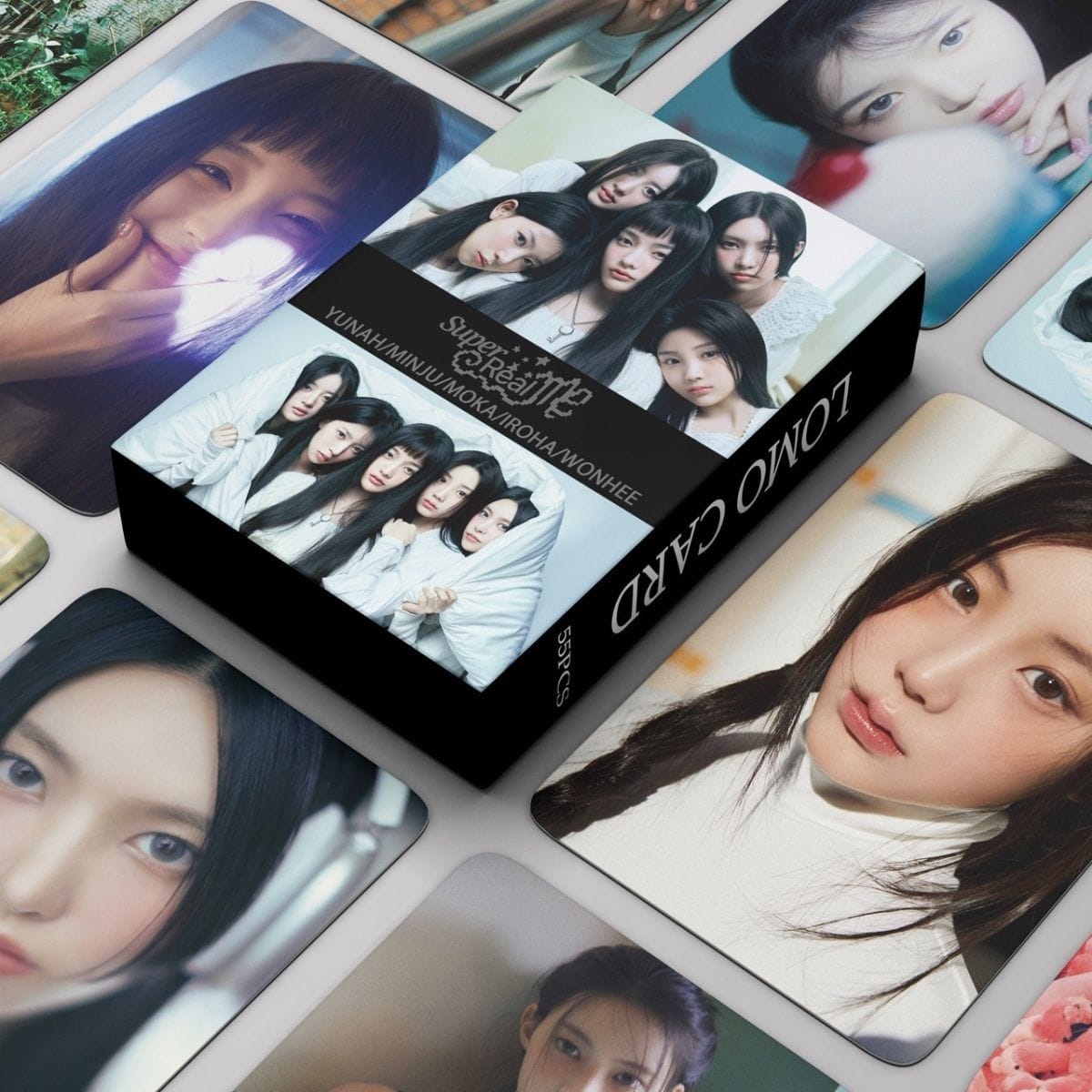 ILLIT SUPER REAL ME PHOTOCARDS 55 PCS – PLANET STORE