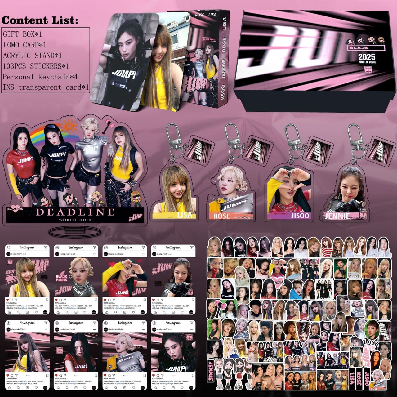BLACKPINK DEADLINE JUMP GIFT BOX – PLANET STORE