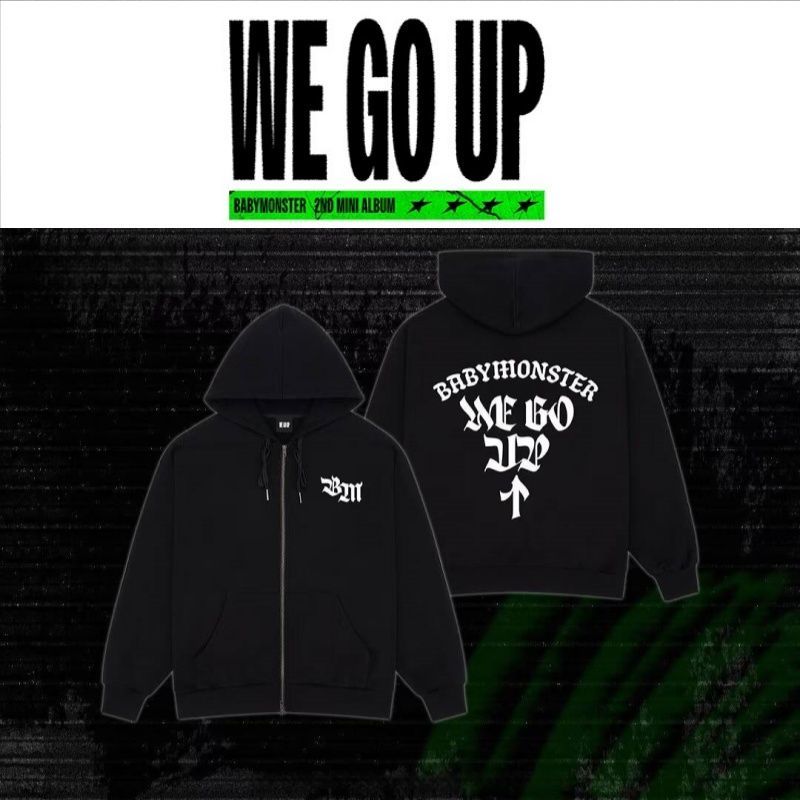 BABYMONSTER HOODIE WE GO UP – PLANET STORE