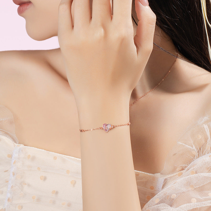 925 STERLINGSILBER LIEBES-TRAJEKTORIE-ARMBAND
