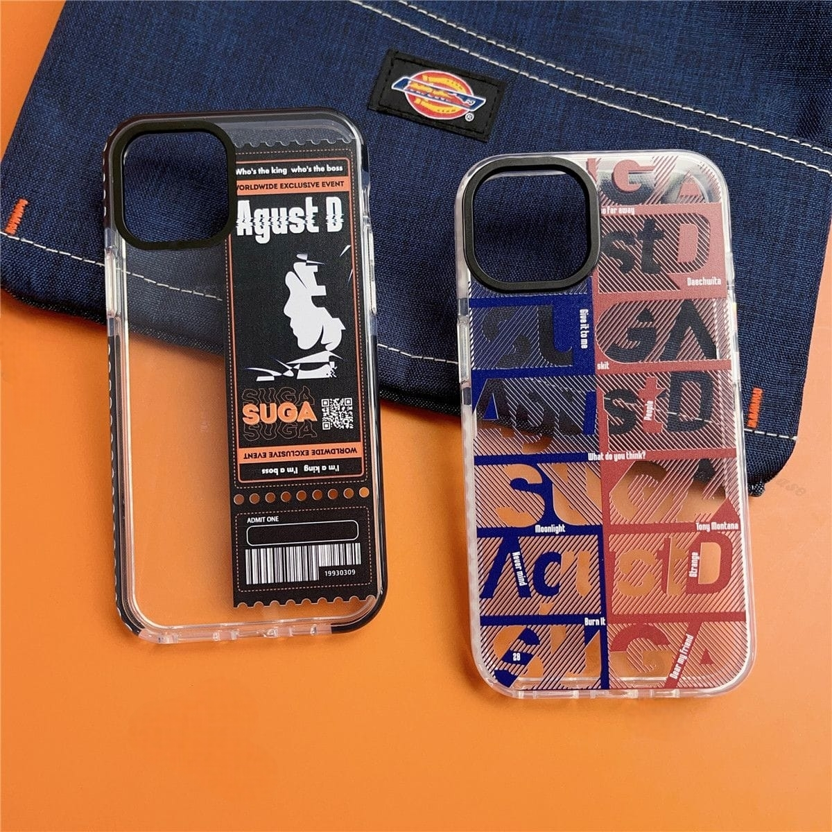 FUNDA PARA CELULAR SUGA AGUST D - IPHONE ¡VARIOS MODELOS!