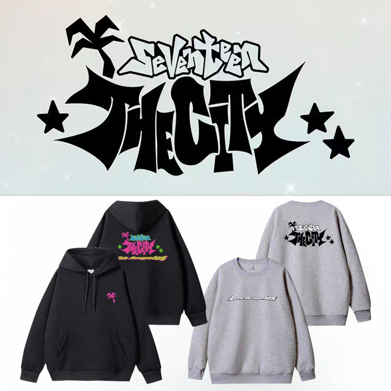 SEVENTEEN MERCH THE CITY LA HOODIE – PLANET STORE