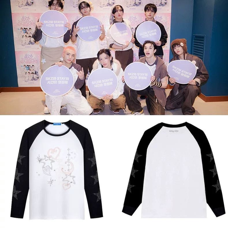 STRAY KIDS SKZ 5'CLOCK LONG SLEEVE T-SHIRT – PLANET STORE