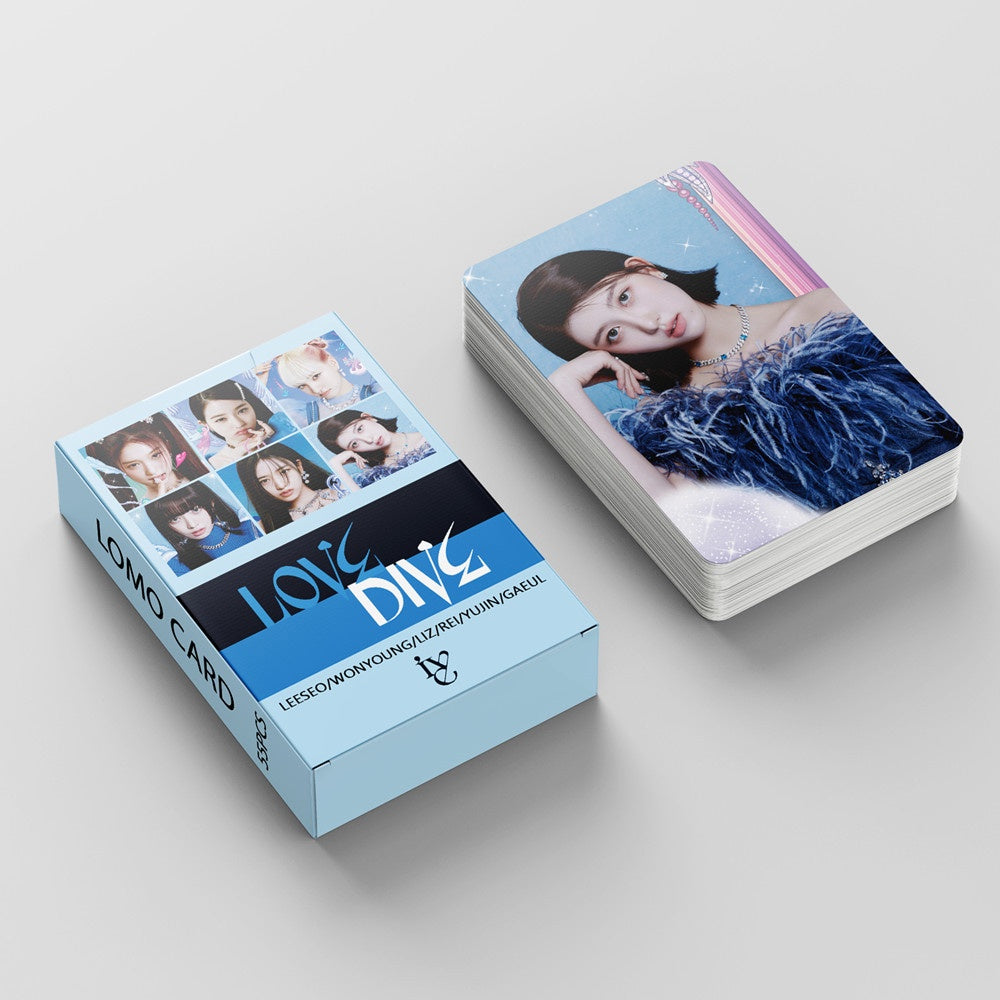 IVE MERCH LOVE DIVE PHOTOCARDS 55 STÜCK
