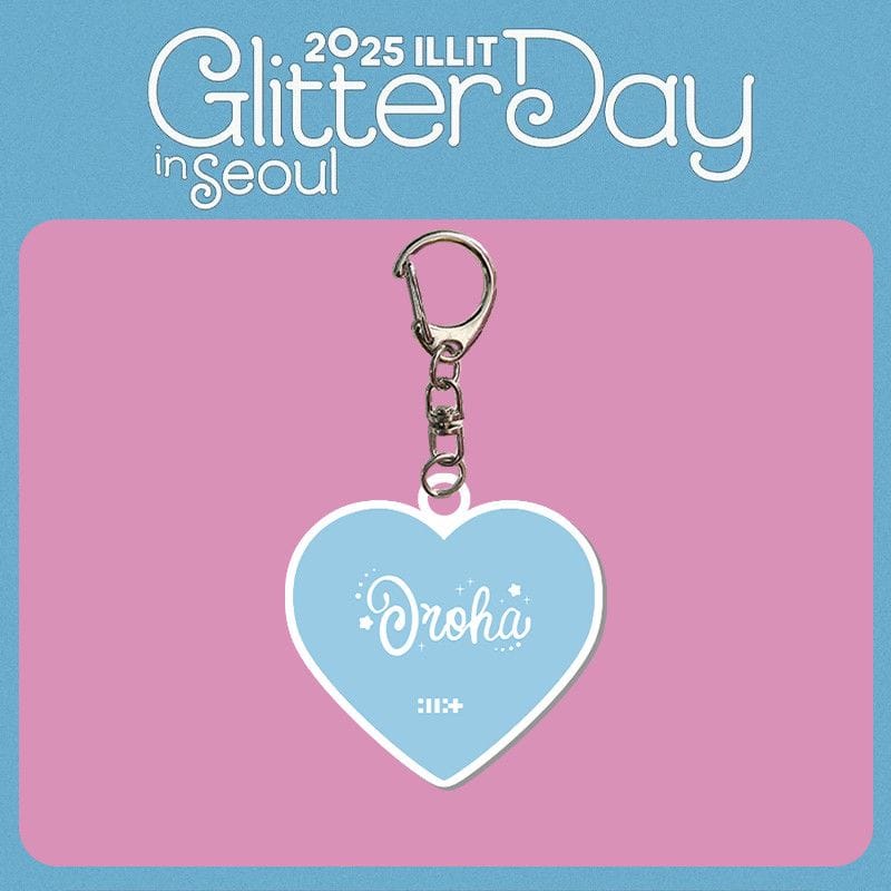 ILLIT GLITTERDAY SCHLÜSSELANHÄNGER