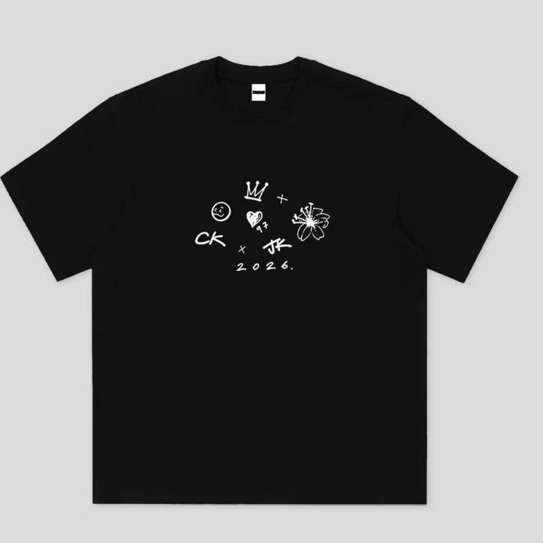 BTS JUNGKOOK CK T-SHIRTS 100% COTTON – PLANET STORE
