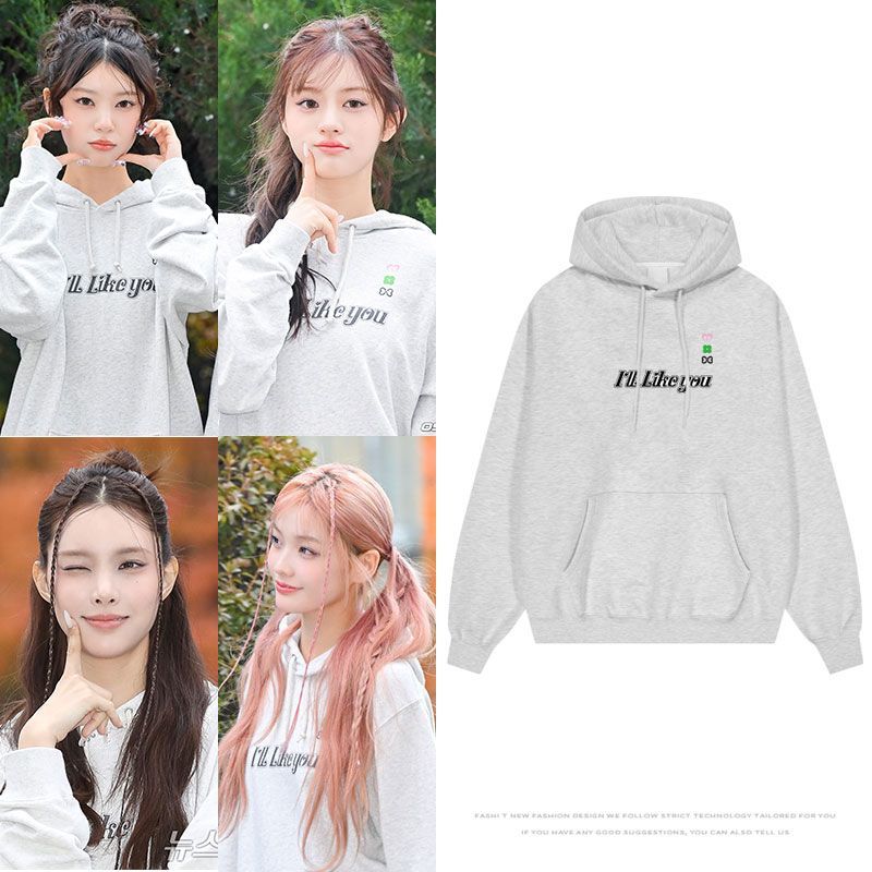 ILLIT I'll Like You パーカー Hoodie MD Mサイズ ILLIT I'LL LIKE YOU HOODIE – PLANET STORE
