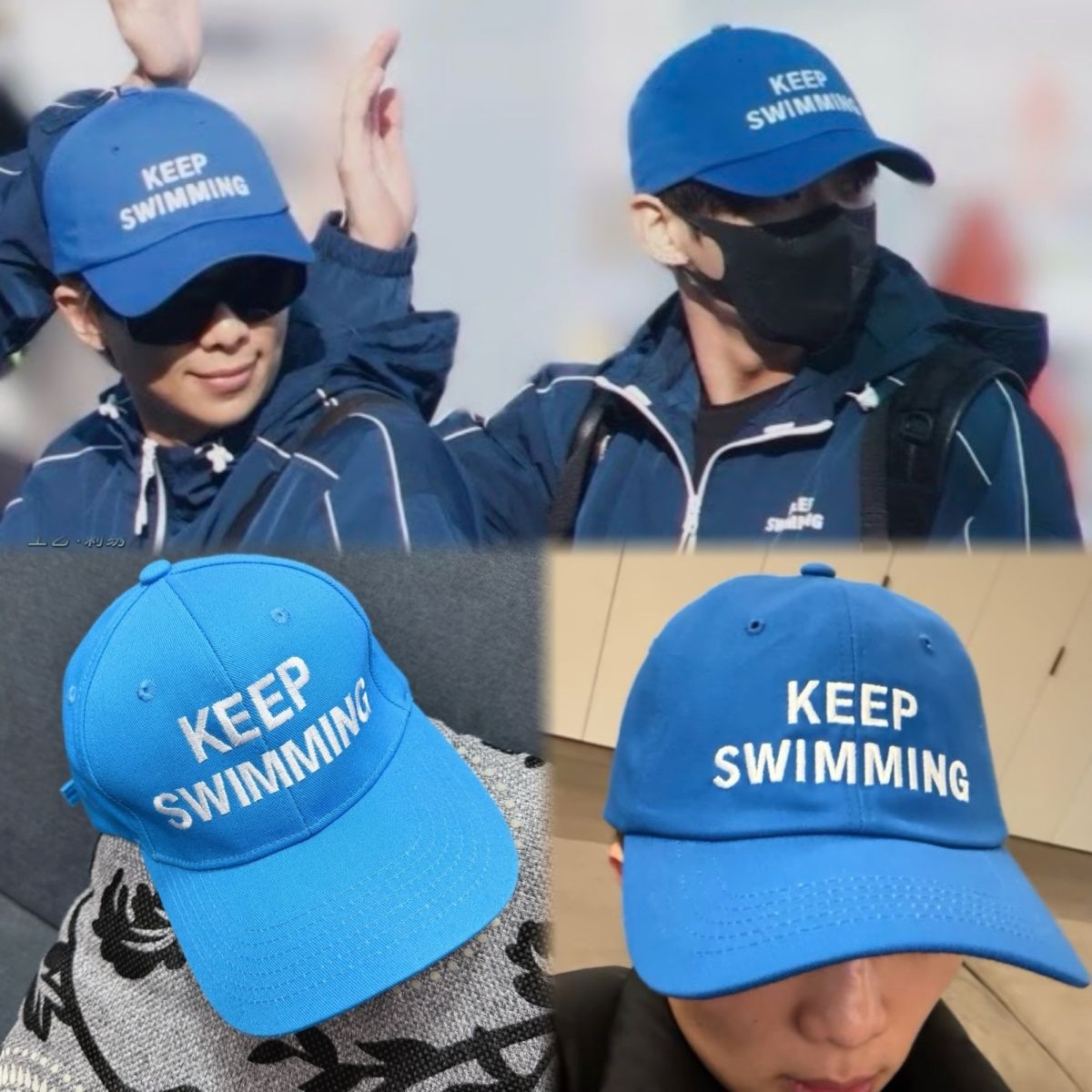 BTS KEEP SWIMMING CAP – PLANET STORE