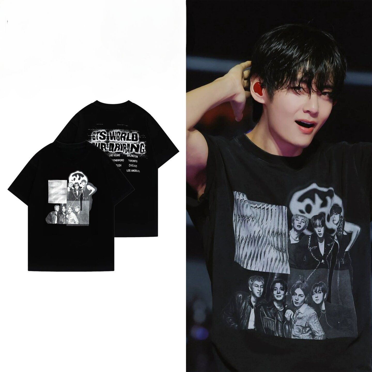 BTS WORLD TOUR ARIRANG T-SHIRT 100% COTTON – PLANET STORE