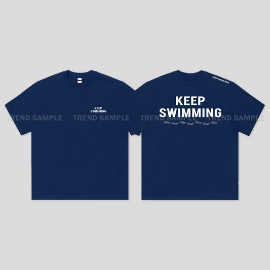 BTS KEEP SWIMMING T-SHIRTS 100% COTTON