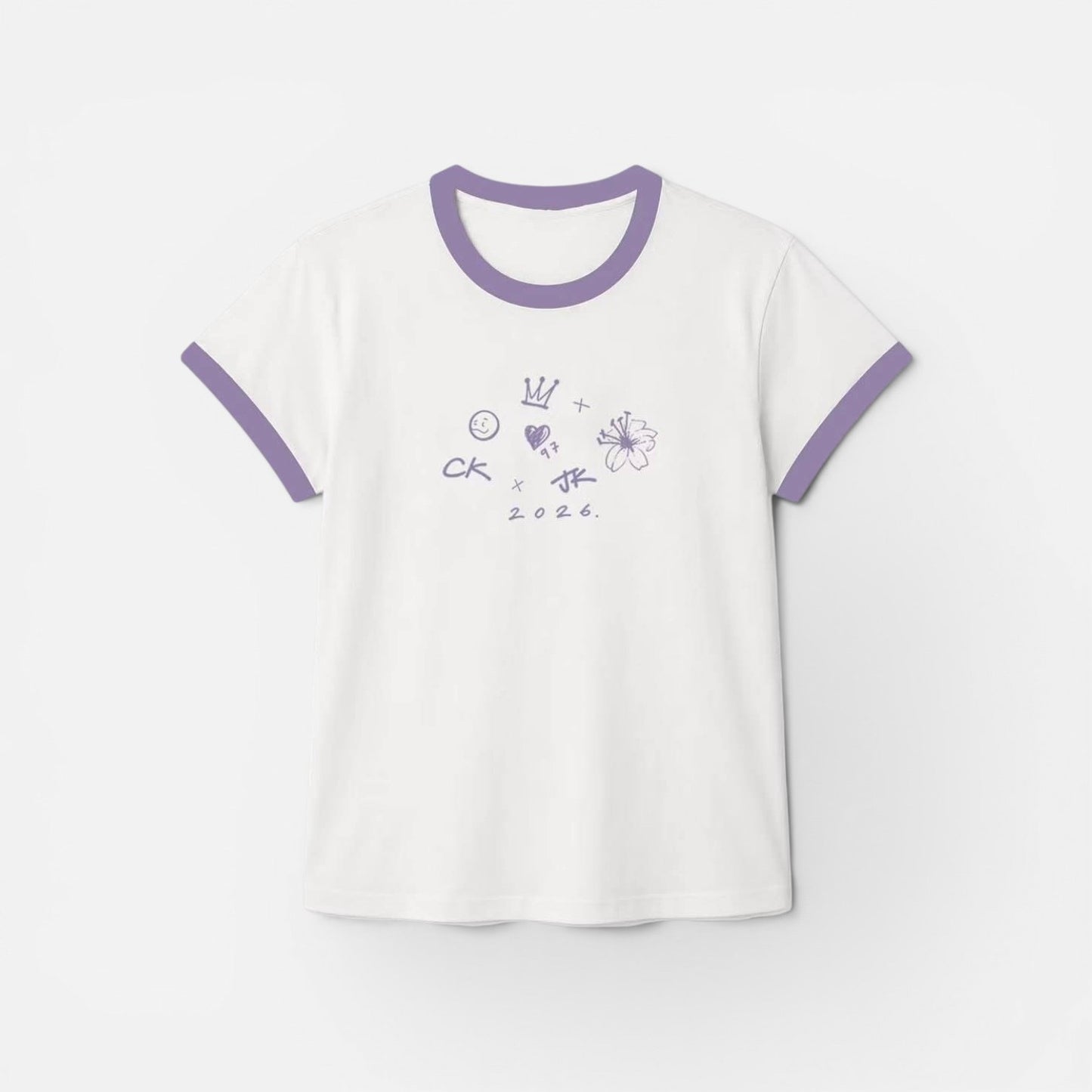 BTS JUNGKOOK CK T-SHIRTS 100% COTTON