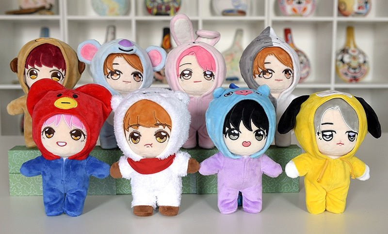 DOLL BTS + CLOTHING BT21 (all members)