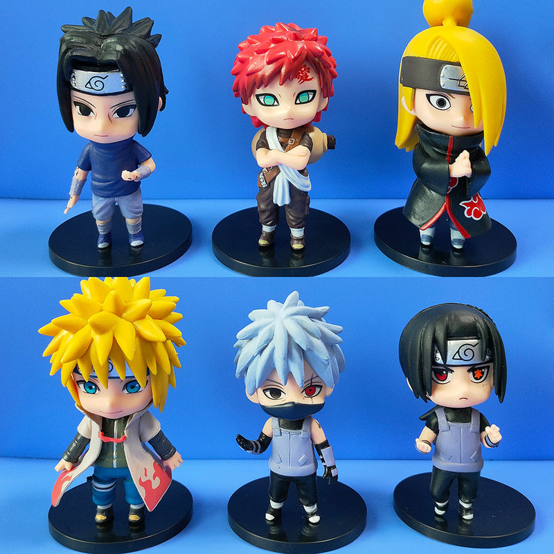 NARUTO ACTION FIGURES KIT 6 PCS