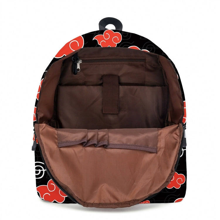 AKATSUKI NARUTO BACKPACK + CASE