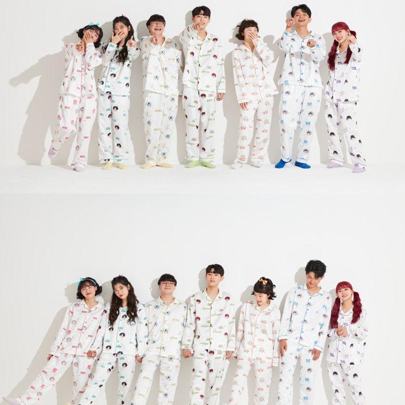 BTS TINY TAN MIC DROP PAJAMAS (all members)