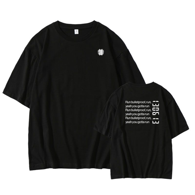 CAMISETA BTS RUN 100% ALGODÃO