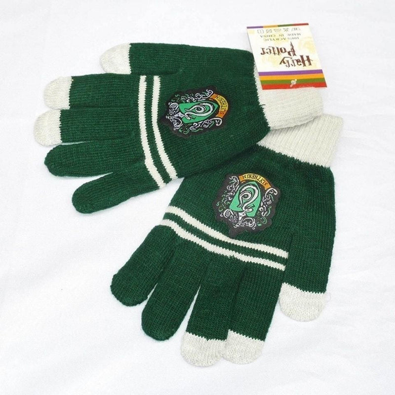 GUANTES DE LAS CASAS DE HOGWARTS DE HARRY POTTER