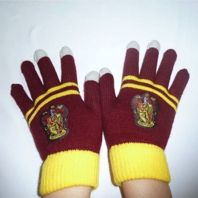 GUANTES DE LAS CASAS DE HOGWARTS DE HARRY POTTER