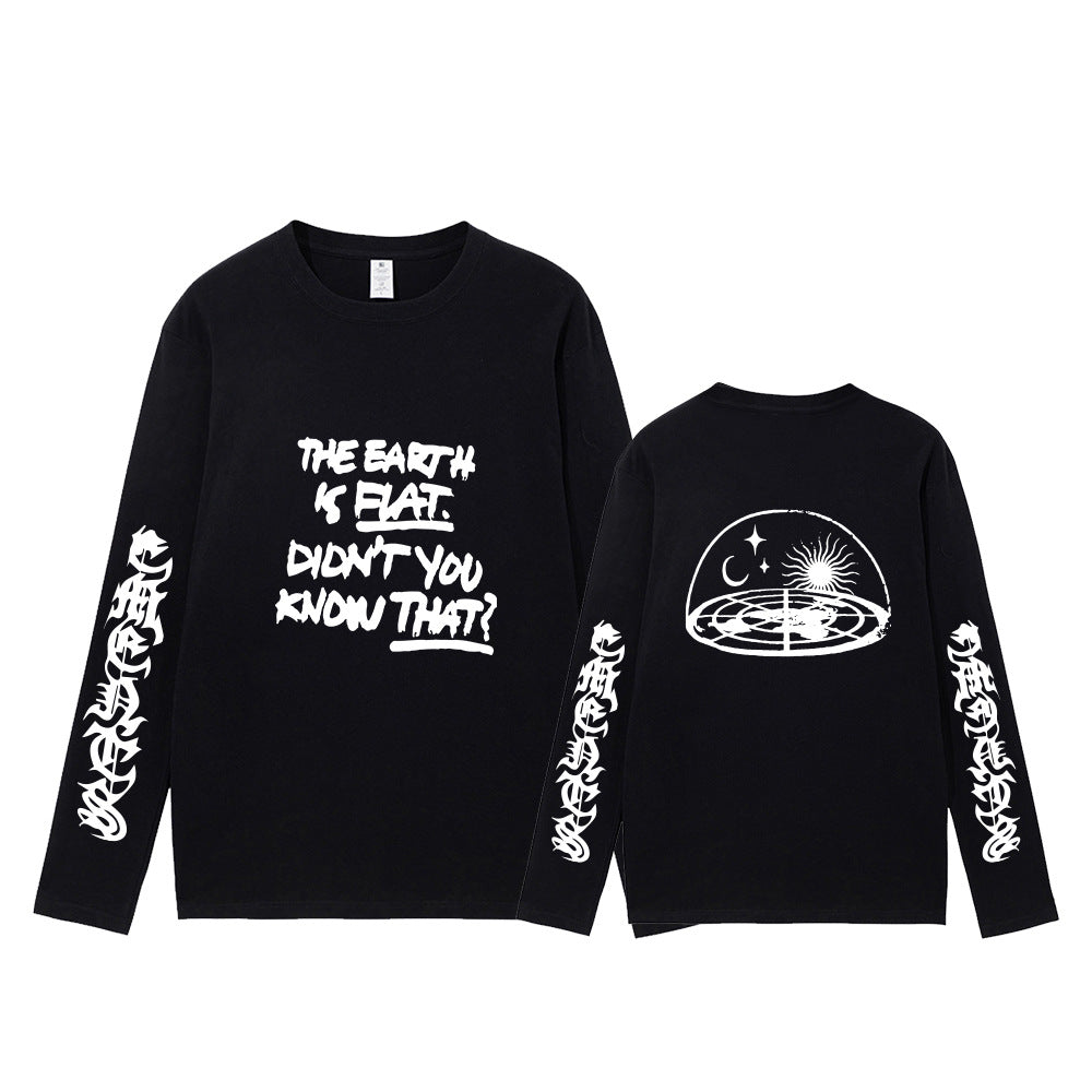 AGUST-D SUGA/BTS “The Earth is Flat” LONG SHIRTS 100% COTTON