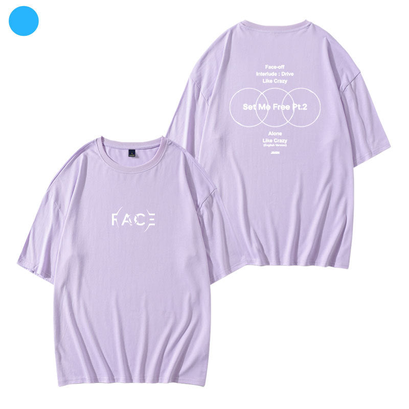 JIMIN FACE T-SHIRT 100% COTTON