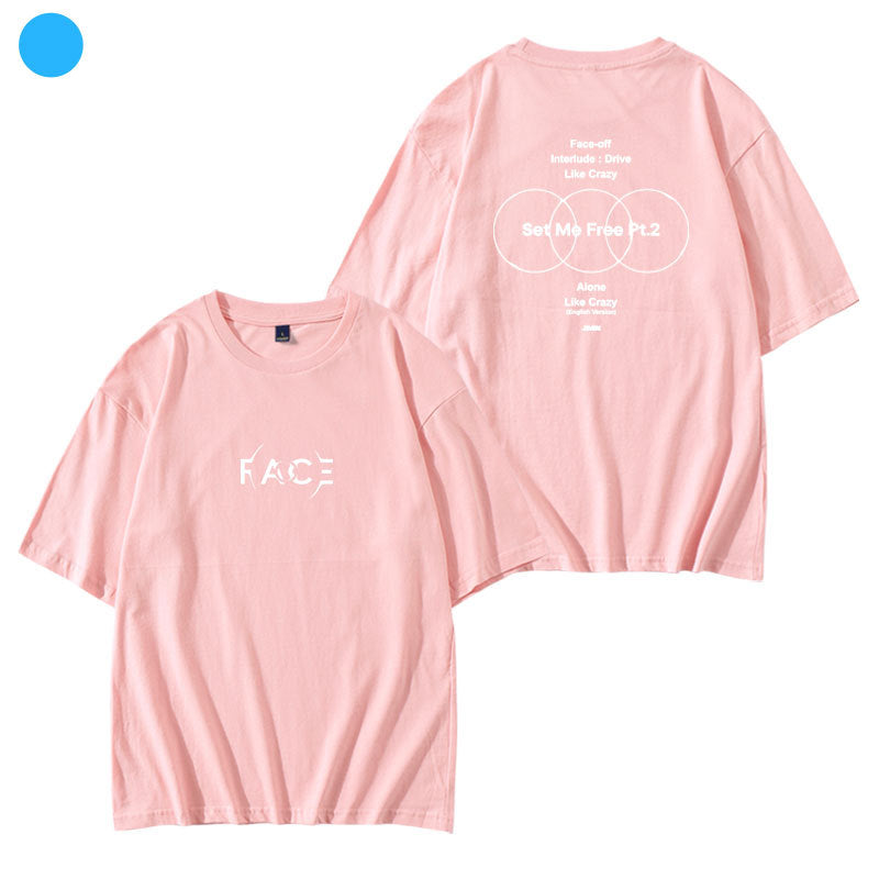 CAMISETA JIMIN CARA 100% ALGODÓN