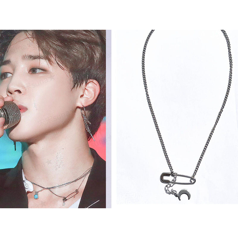 JIMIN BTS NECKLACE STAINLESS STEEL