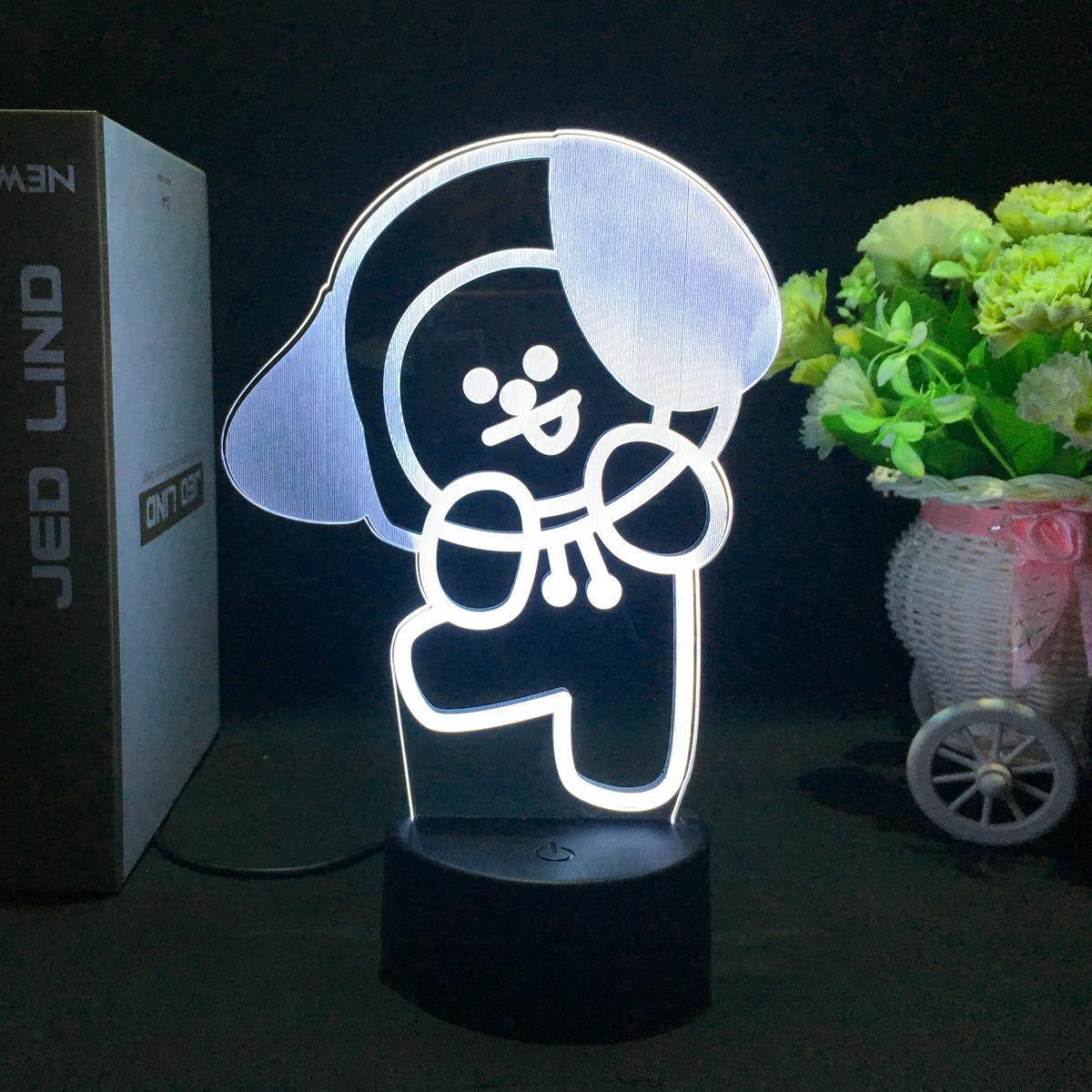 BT21 LED COLOR CHANGING LIGHT (16 COLORS) WITH REMOTE CONTROL