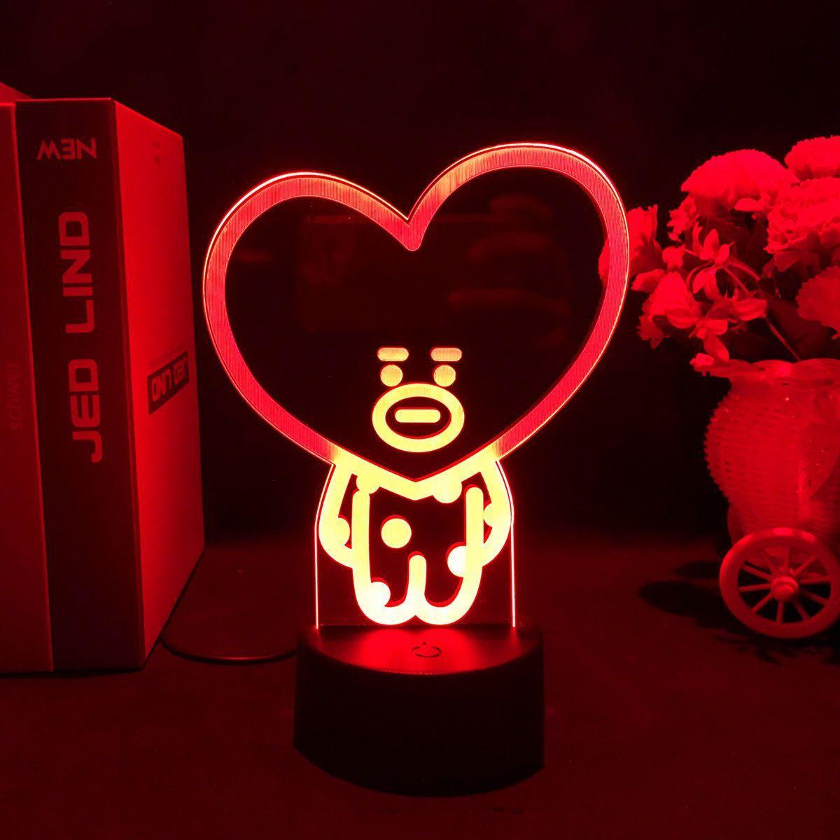 BT21 LED COLOR CHANGING LIGHT (16 COLORS) WITH REMOTE CONTROL