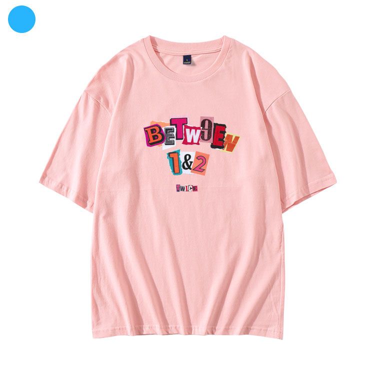 TWICE BETWEEN 1&2 T-SHIRTS 100% COTTON (various colors)